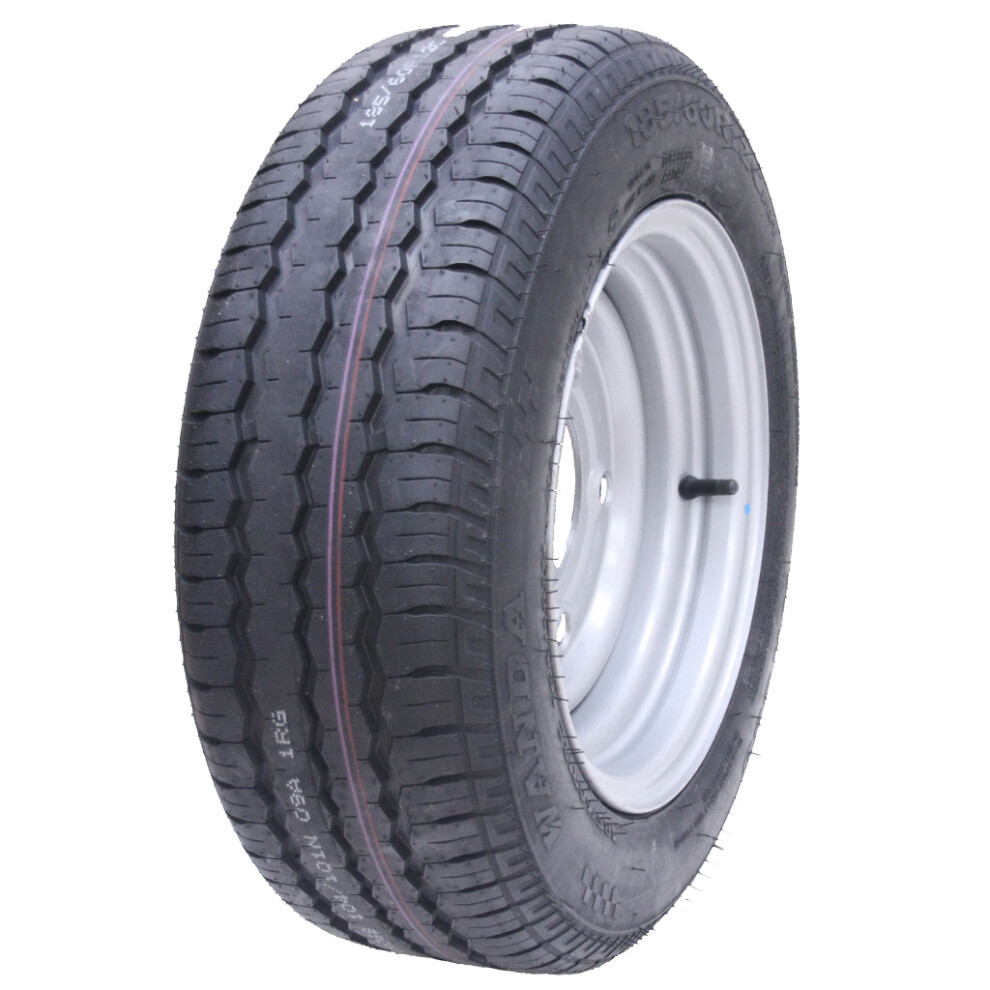 Parnells 185/60 R12c Trailer Wheel 5 Stud 6.5 Pcd Tire On Rim Brian James Ifor Williams