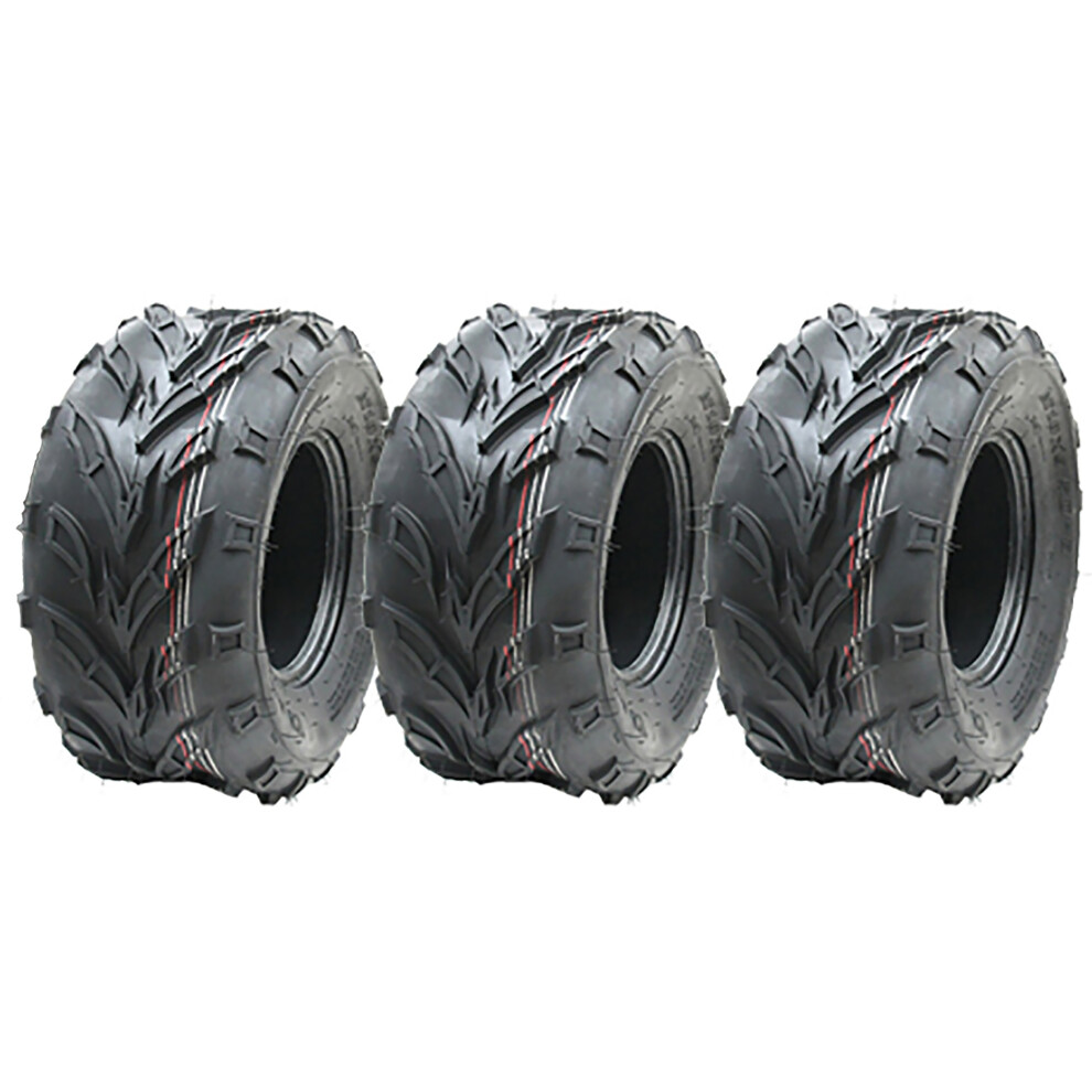 Parnells 18X9.50-8 Atv Quad Tyres Wanda P361 Dirt Trail E-Marked Road Legal (Set Of 3)