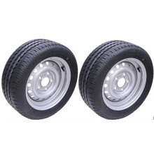 Satz von 2 - 165/R13C TRAILER WHEEL 5/112/63