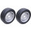Parnells Ensemble de 2 roues remorque -165/R13C 5/112/63 1