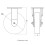 Parnells 200 mm Bockrolle mit Graugussrad 7