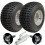 Parnells 18x9.50-8 ATV Quad Trailer Kit Knobby Wheels Hub & Stub Axles Engate 204kg de carga 1