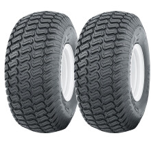 Pneu 18x9.50-8 4ply para carrinho de cortador de relva 18 950 8 em jante de 4 pinos - conjunto de 2