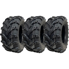 25x10.00-12 ATV Quad Neumáticos 6ply Wanda P377 E-Marked Road Legal 50J (Juego de 3)