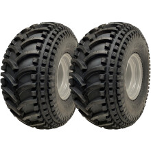22x11.00-8 Pneu ATV Quad Wanda P308 Road Legal 4 Stud 4 Inch PCD Rims (Conjunto de 2)