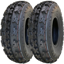Pneus ATV OBOR WP01 22x7.00-10, 6 plis, route légale (E), jeu de 2 – traction et durabilité renforcées