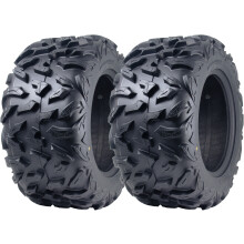 Pneus ATV OBOR Vulture 27x11.00R14, 6 plis, route homologuée Europe/UK, 74J, 375 kg - Lot de 2