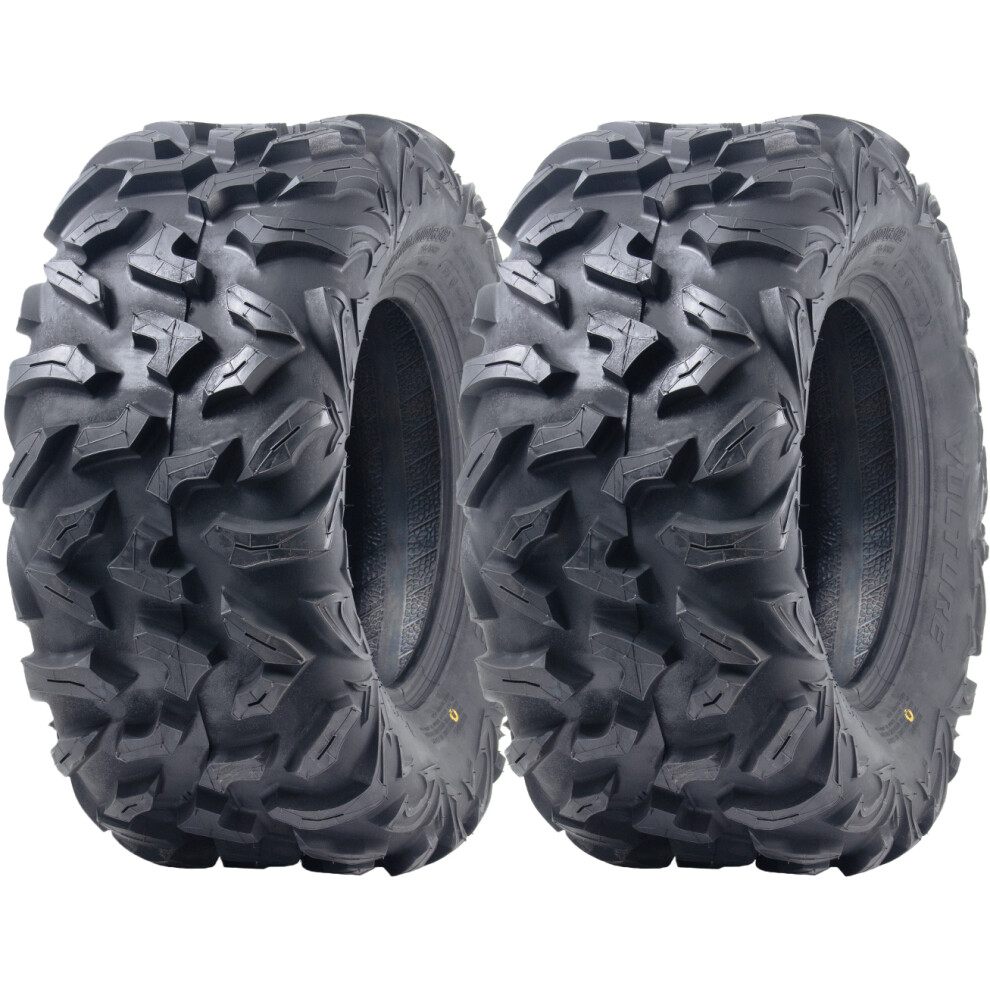 25x10.00R12 ATV Tyre 255/65R12 OBOR Vulture 6ply Road Legal 67J 307kg (Set of 2)-image-OPC-PFJZQSC-NEW