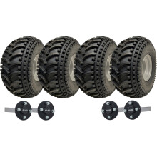 22x11.00-8 Kit Remolque ATV Centro Abierto Ruedas P308 y Ejes ALKO Capacidad 620kgs