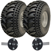 22x11.00-8 Centro Abierto P308 ATV Trailer Kit Ruedas y Ejes ALKO Capacidad 310kgs