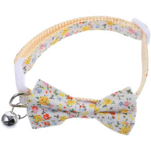 (As show, One size) Cute Bow Tie Cat Collar with Bell Adjustable Cat Collar Cute Cat Collar with Bell Dog Collar