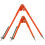 (As show, One size) Compasses/Set Precision Pencil Compasses, Large Diameter - Orange90cm+150cm 1