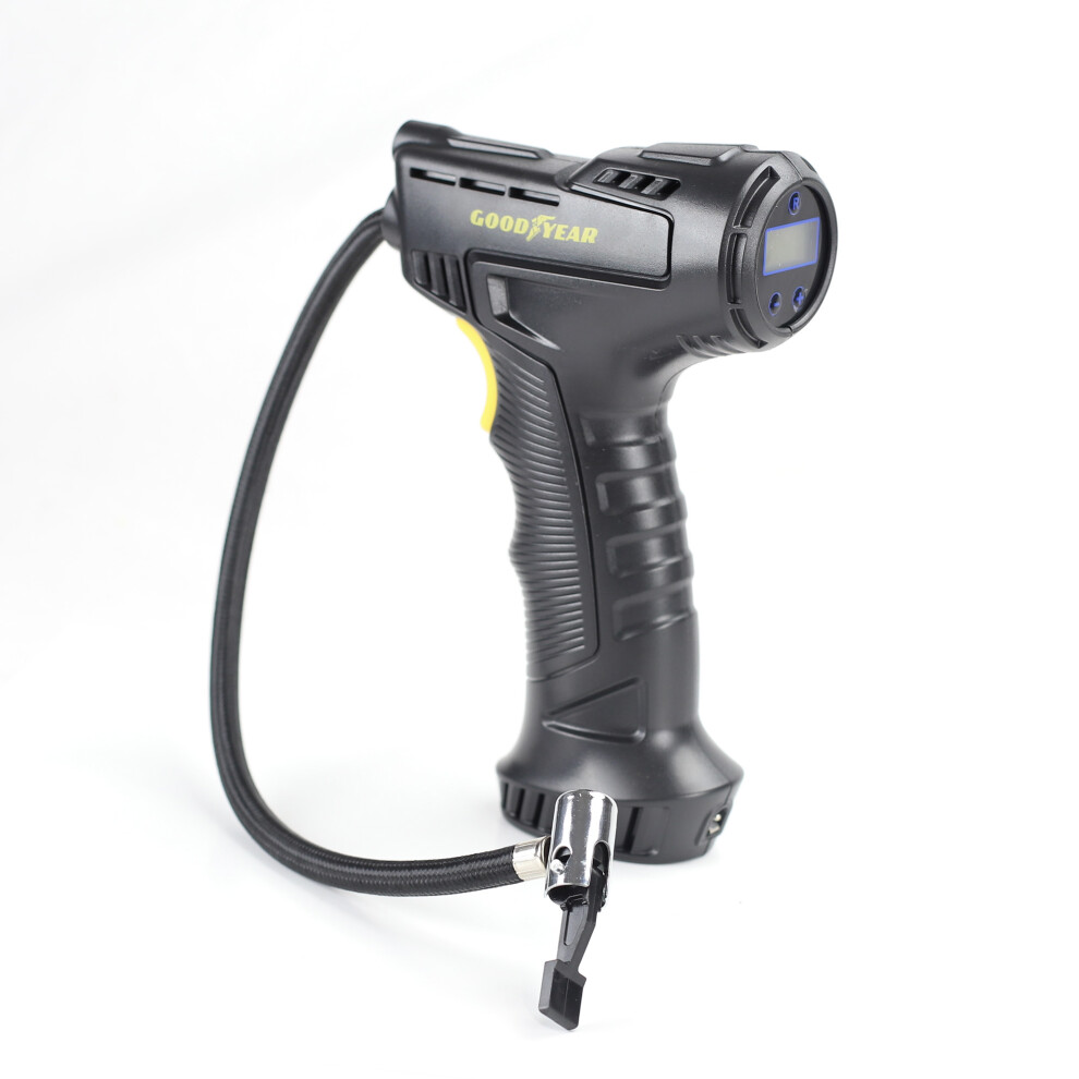 Goodyear Cordless Digital Display Car Tyre Inflator Compressor | No Wires |
