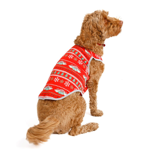 Friends (Medium) Friends Long Sleeve Long Leg Pyjama Set (Unisex Red) 1