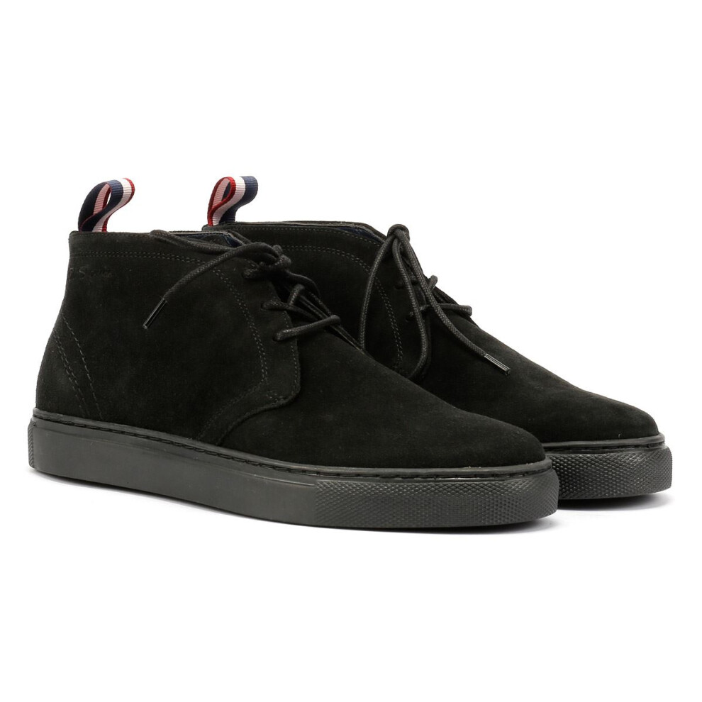 (Black, 9 (Adults')) Ben Sherman Parka Suede Men's Black Boots