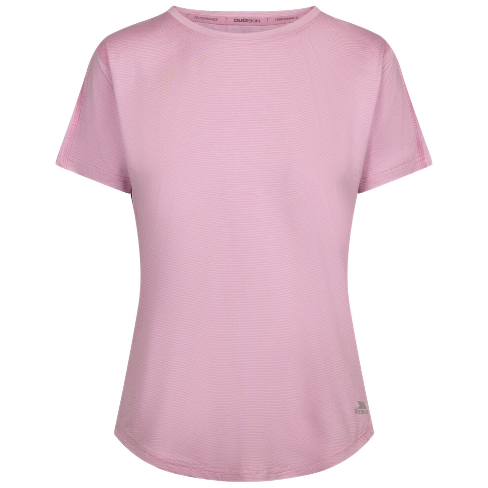 (L, Pink Peony) Trespass Womens/Ladies Muskwa Knitted T-Shirt