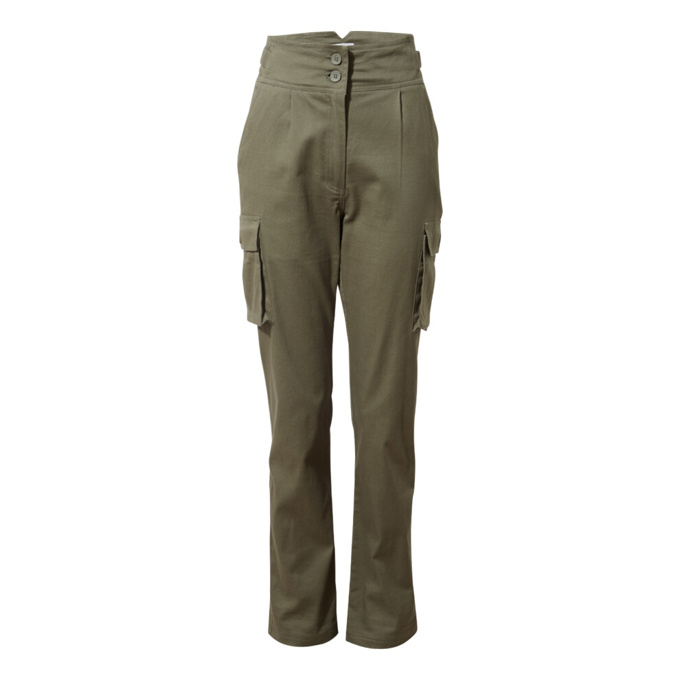(8 UK R, Wild Olive) Craghoppers Womens/Ladies Araby Trousers