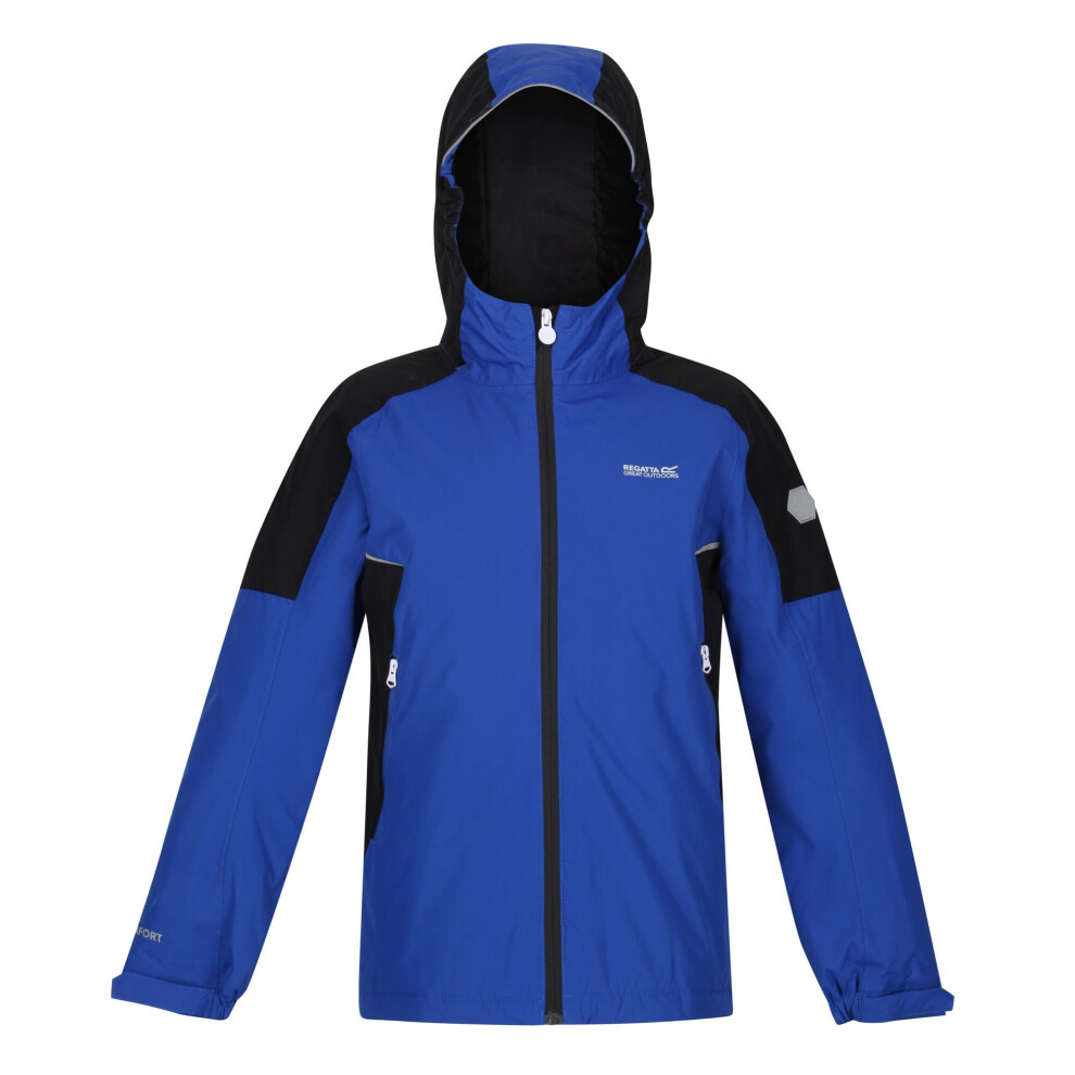 (14 Years, Surf Spray/Black) Regatta Childrens/Kids Hurdle IV Insulated Waterproof Jacket