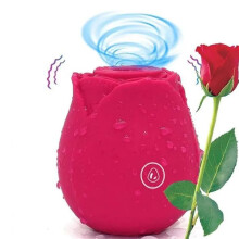 Rose Toy for Women, Vibrator and Adult Sex Toys with 10 Vibrating Clitoris Stimulator for Women Couples CKK