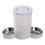 Living And Home 3L Double Bowl Automatic Pet Feeder App Control 3
