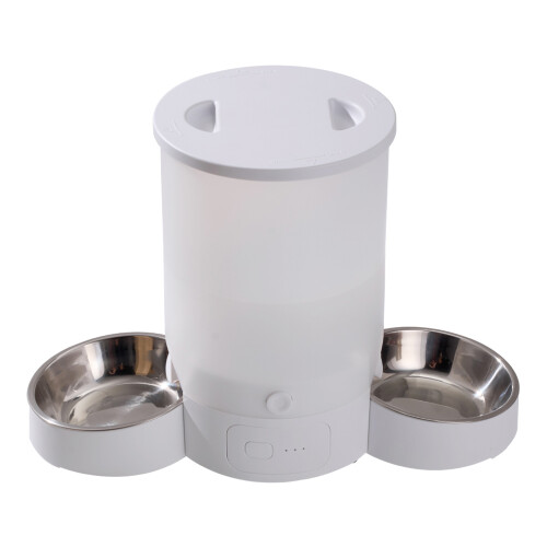 Living And Home 3L Double Bowl Automatic Pet Feeder App Control 2