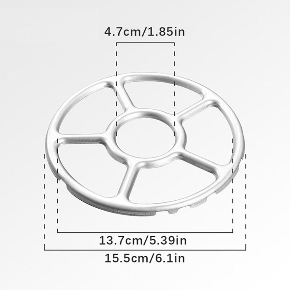 Safe Stovetop Reducer Portable Gas Stove Durable Camping Support Coffee Maker Shelf Aluminium Practical Accessories