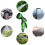 (100ft) 75ft/100ft Expandable Garden Hose with 9 Function Nozzle Flexible Strong Water Hose 7