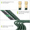 (100ft) 75ft/100ft Expandable Garden Hose with 9 Function Nozzle Flexible Strong Water Hose 8