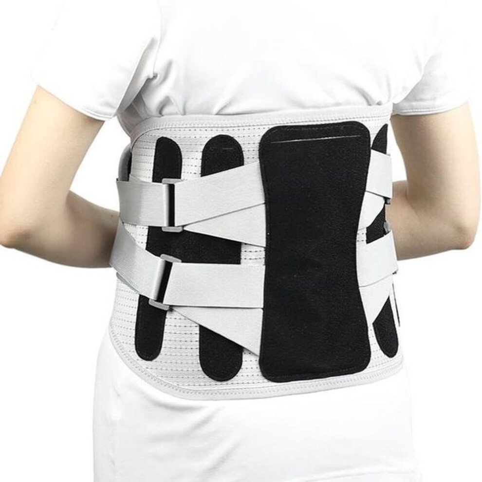 Black (, Xxl) Lower Back Brace Women Men Lumbar Support Belt With 4 Support Stays Back Pain Relief For Sciatica Scoliosis Herniated Disc