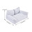 Living And Home (Light Grey) Ice Silk Cooling Pet Sofa Bed 7