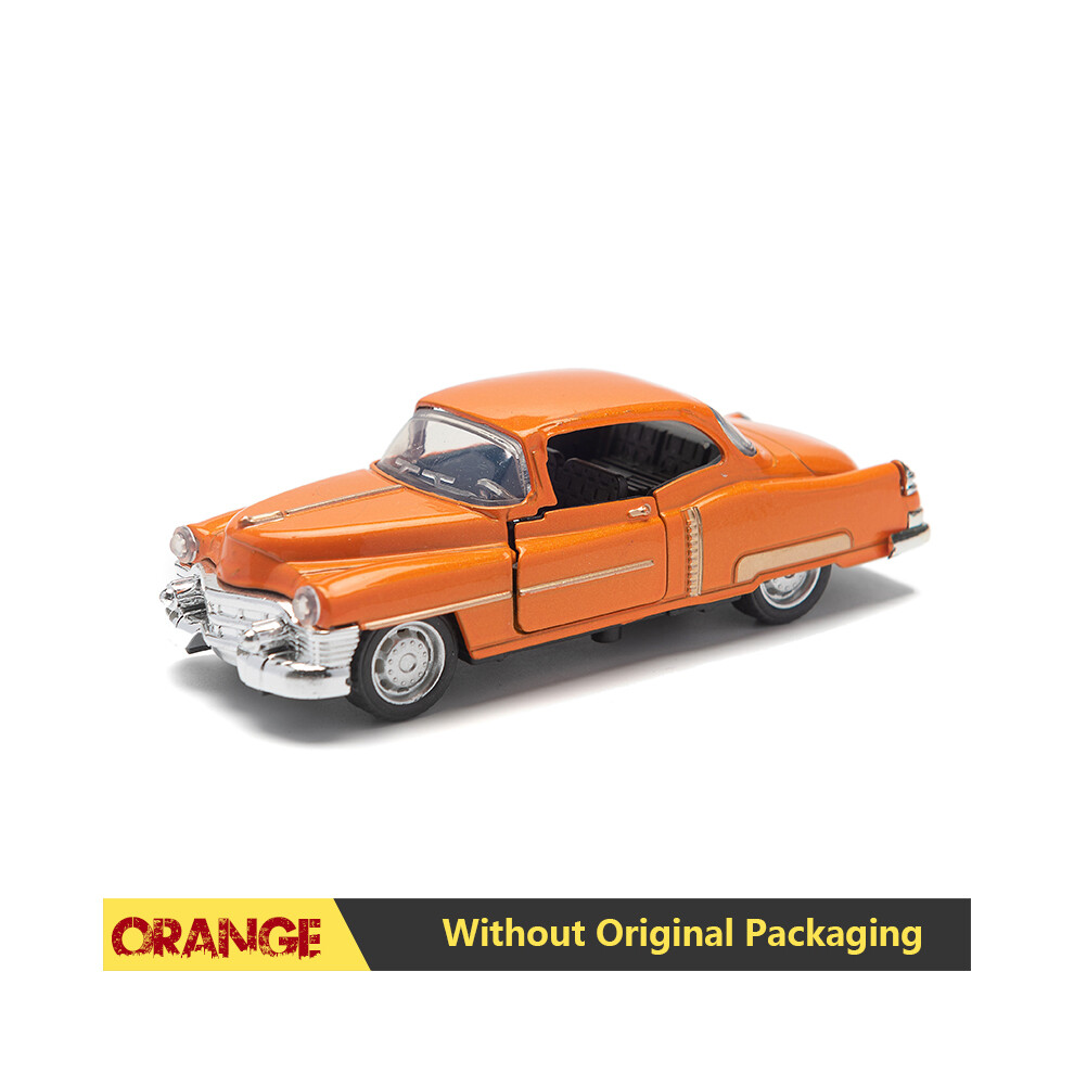 Maxpower (Kd-Orange) 1:32 Alloy Diecast Cadillacs Vintage Car Model Classic Pull Back Car Miniature Vehicle Replica For Collection