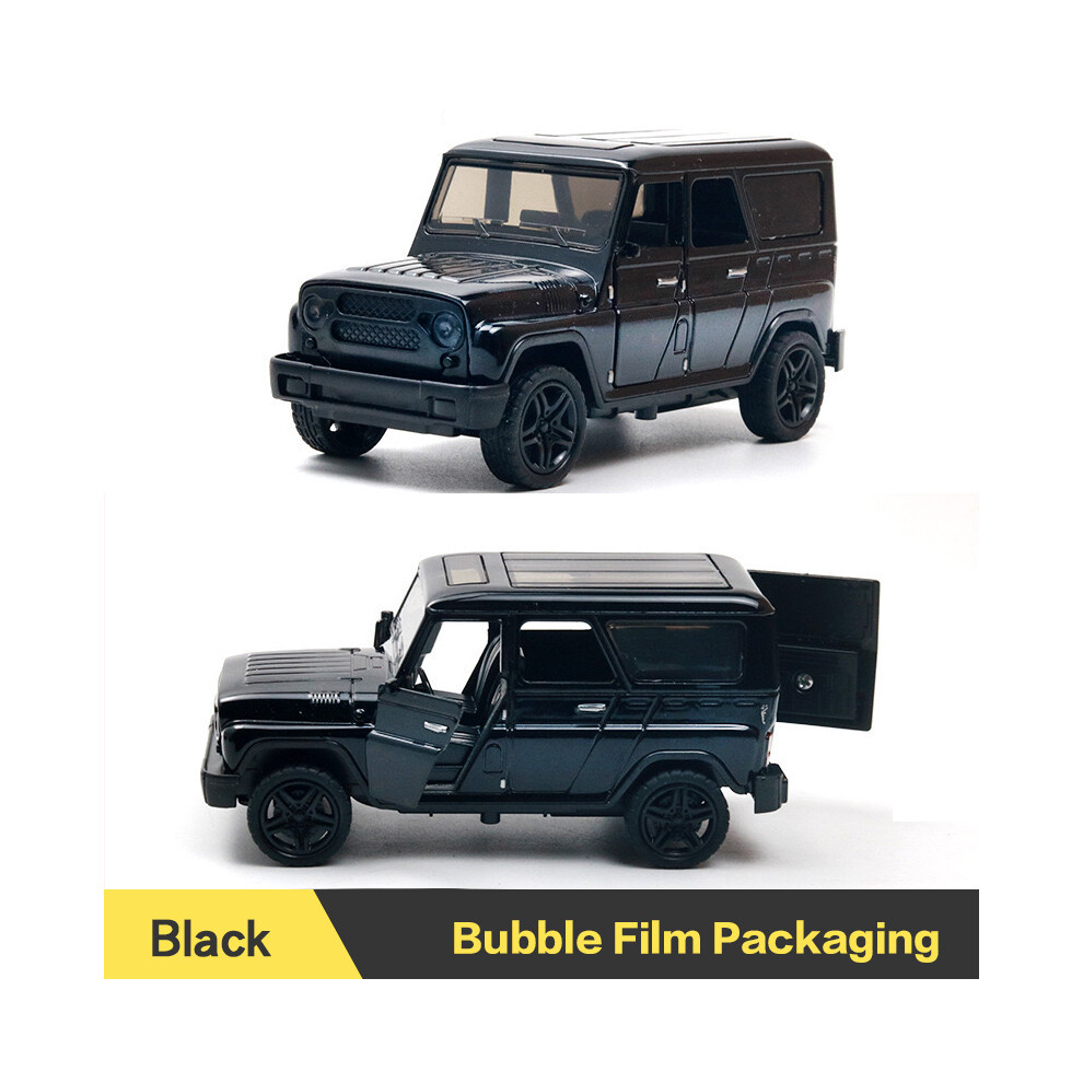 (OR BLACK) 1:43 Alloy Vintage VAN OFF ROAD PICK UP Diecast Car Model Classic Pull Back Car Model Miniature Vehicle-image-OPC-PG8W8NX-NEW