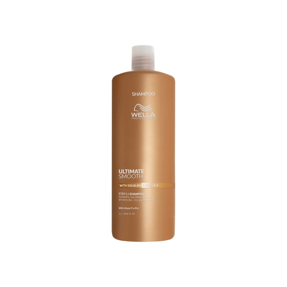 Wella Ultimate Smooth Nourishing Shampoo 1000 Ml