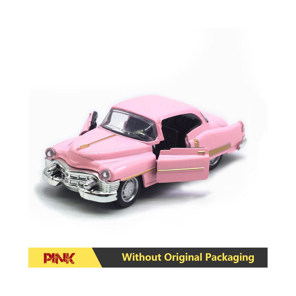 Maxpower ((Kd)Pink) 1:32 Alloy Diecast Mustang Gt Classic Vintage Car Model Pull Back Car Miniature Vehicle Replica For