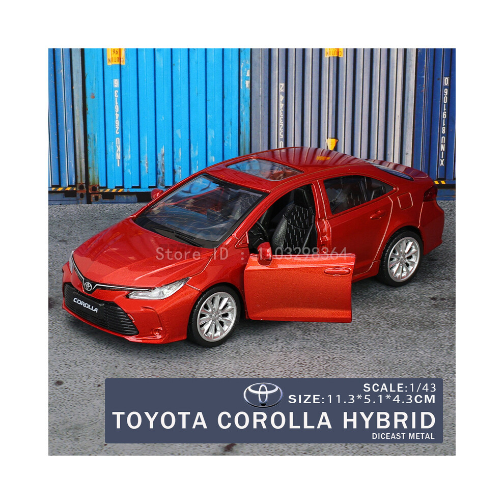 (1-43 Toyota Carola) 1:43 Audi e-tron GT Aventador hanging model classic car static car model alloy die-casting car model-image-OPC-PG8W9BC-NEW