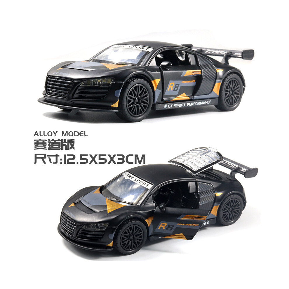 Maxpower (Aohei ) 1:36 Diecast Alloy Car Model Children's Toy Car Open The Door Decoration Cool Racing Car Boy Toys Gift Orange