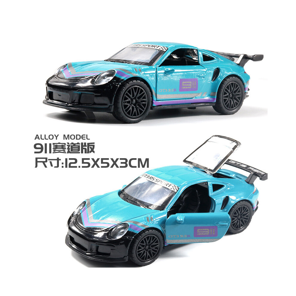 Maxpower ( Blue) 1:36 Diecast Alloy Car Model Children's Toy Car Open The Door Decoration Cool Racing Car Boy Toys Gift Black/Blue