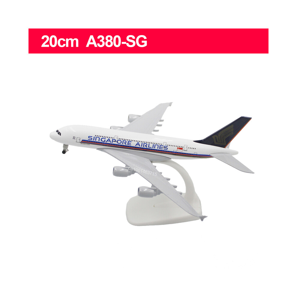 Maxpower (A380-Sg) 20Cm Diecast Alloy Antonov An-225 "Mriya" B747 777 787 A380 350 330 Airplane Model 1/400 Scale