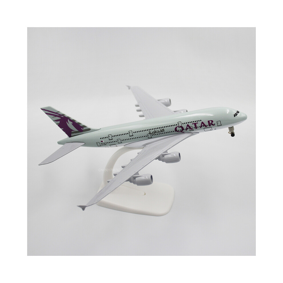 Maxpower (A380-Qa) 1/400 Scale 20Cm Diecast Alloy Antonov An-225 "Mriya" A380 330 747 777 Airplane Model For Gift Collection