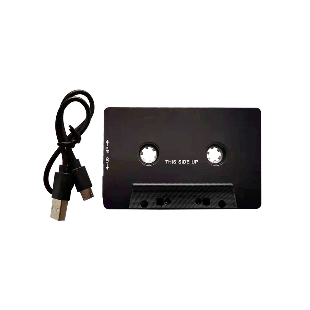 (Black) Auto Bluetooth Converter Car Tape Mp3/Sbc/Stereo Bluetooth Audio Cassette For Aux Adapter Smartphone Cassette Player Adapter Black 9190758847185