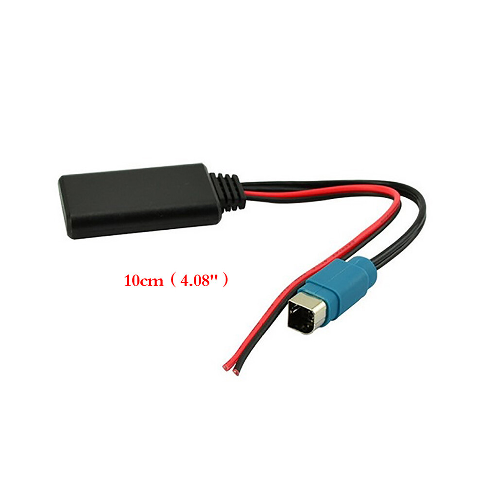 (As Pic) 1Pcs Car Bluetooth 5.0 Wireless Music Adapter For Alpine Radio Aux Cable Adapter Kce-236B Cde9885 9887 To Smartphone 9190758826081