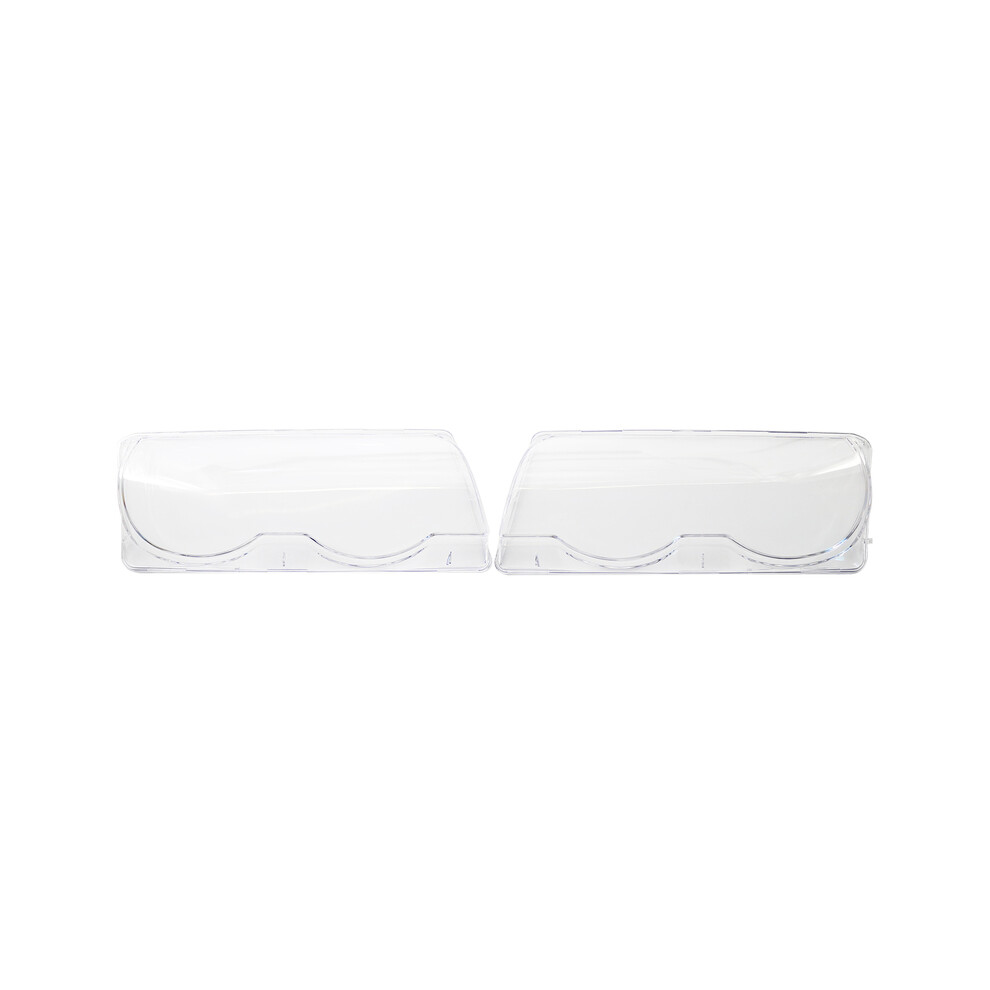 Maxpower Left & Right Pair Headlight Cover Headlamp Lens Cover Replacement For Bmw 7-Series E38 Facelift 1999-2001