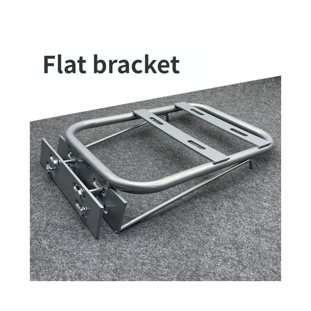 Maxpower (As Picture 2) Motorcycle Backrest Tailbox Bracket Metal Rear Rack Electric Vehicle Universal Luggage Bracket Shelf Motorcycle Accessories