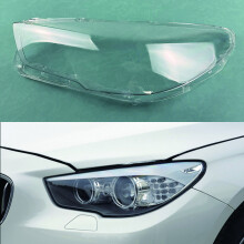 (Left) For BMW 5 Series GT F07 GT525 GT530 GT535 GT550 2010-2017 Front Headlight Glass Cover Headlamps Transparent Shell Lens Case