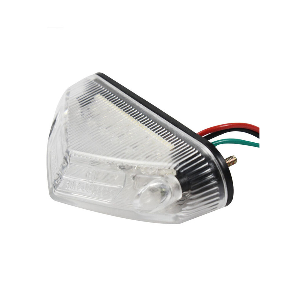 Maxpower () Universal Motorcycle Dc 12V 12Led Brake Stop Tail Drl Indicators For Motorcycle Motorbike Atv Dirt Bike Flashers White/Light