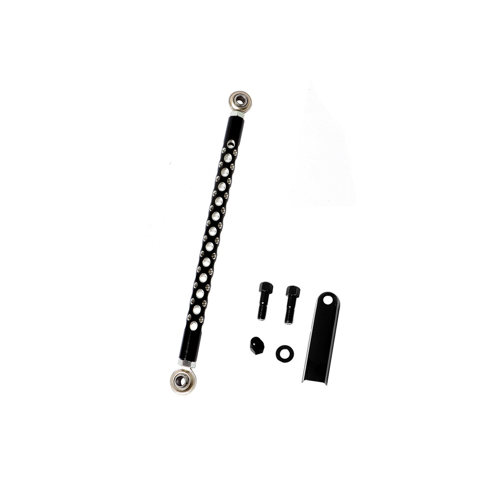 (Black) Motorcycle 330Mm Gear Shift Linkage Lever Cnc Aluminum For Harley Dyna Electra Glide Cvo Softail Fat Boy Touring Road King Black 9190758755275