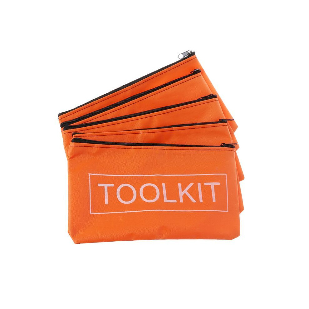 Maxpower 5Pcs Zipper Storage Bags Waterproof Oxford Cloth Tool Bag Hardware Toolkits Wholesale & Drop Ship