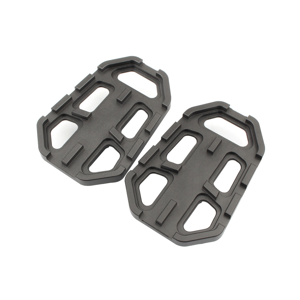 (Titanium) 1 Pair Cnc Foot Peg Extender Pedal Rest Titanium & Fits For Bmw R1200gs 2013-2017 G310gs S1000xr Black 9190758820928