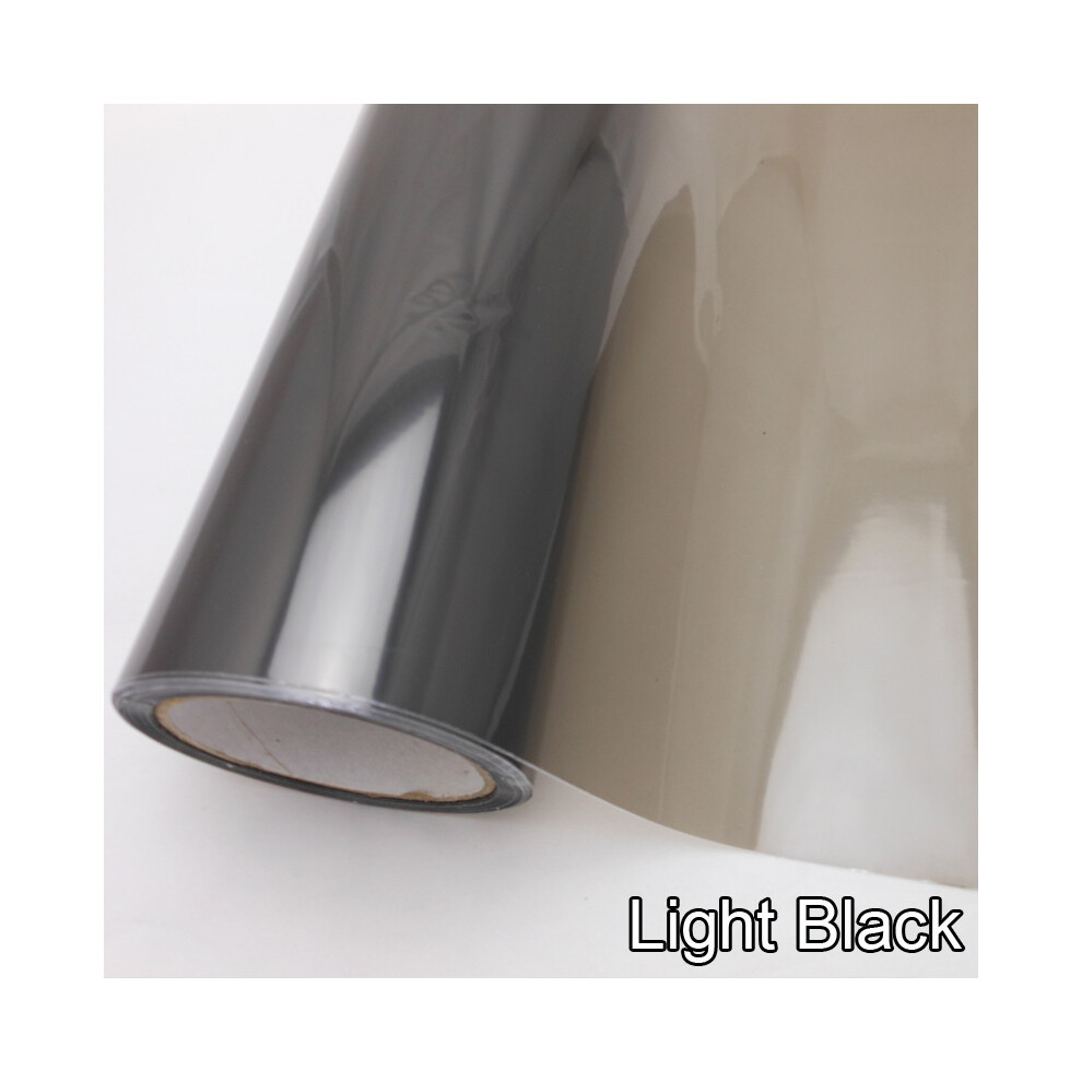 ( Black) Smoke Matte Head Film Tail Tint Fog Vinyl Film Rear Lamp Tinting Film For Vehicle Motorcycle Light/Black 9190758822304