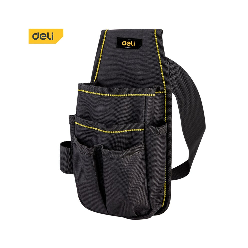 (Tools Bag) Deli Multi Functional Tools Bag Waist Pouch Belt Storage Holder Organizer Garden Tool Kits Waist Packs Oxford Cloth